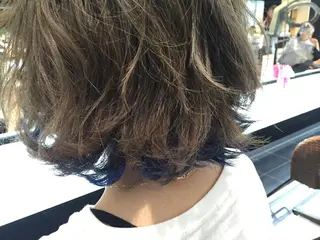 ミディアム カラー ✂️小顔カット✂️ 山本有紀のヘアスタイル