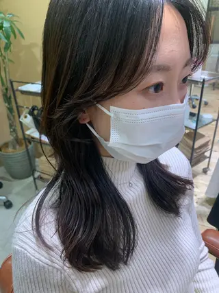 ロング yukie🌷 /暖色🍒梅田サロンのヘアスタイル