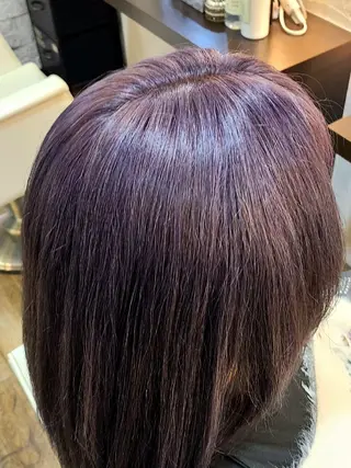 ロング カラー hair make  ange 所属・赤池 彩のヘアスタイル
