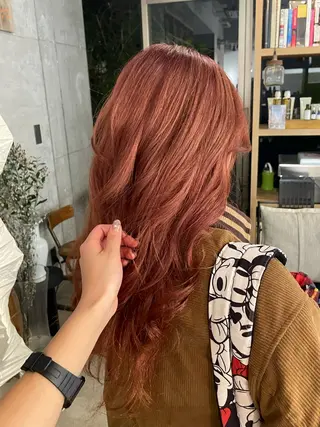 カラー 兼西 菜摘のヘアスタイル