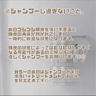 セミロング カラー ヘアアレンジ GO TODAY  SHAiRE SALON岡山所属・Sana/ 耳ツボ/インナーのヘアスタイル