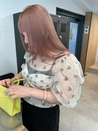 セミロング オカモト ミユウ/ブリーチのヘアスタイル