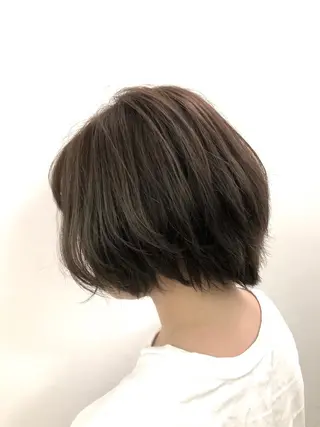 ショート カラー brace今里店店長 加井直樹のヘアスタイル