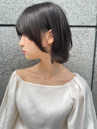 ショート カラー LucksiMie 銀座店所属・【韓国　レイヤー 髪質改善✨】かずのヘアスタイル