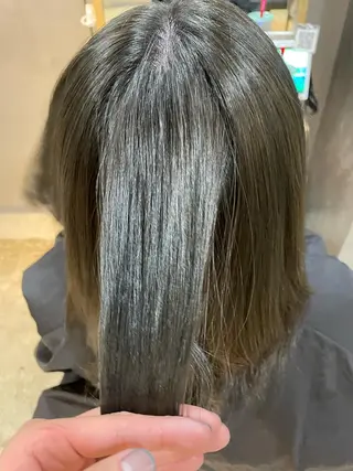 ミディアム 上村 颯のヘアスタイル