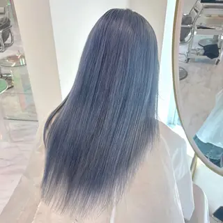 ロング カラー Ayu🍯/名駅/ ハイトーン/ヘアメのヘアスタイル