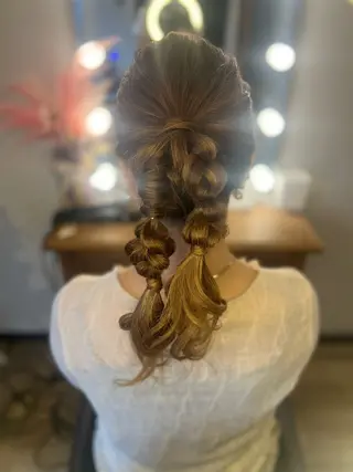 ヘアアレンジ ikoi yukaのヘアスタイル