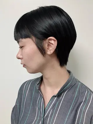 ショート moriofromlondon原宿本店所属・カットモデル🌈 fumikaのヘアスタイル