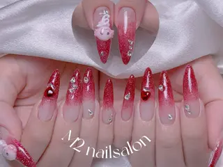 ネイル 長さだし専門店 M2　rikaのネイルデザイン