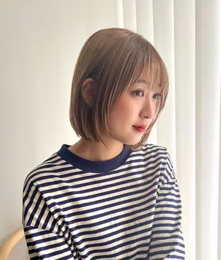 ショート 縮毛矯正/髪質改善 カット/横山陸人のヘアスタイル