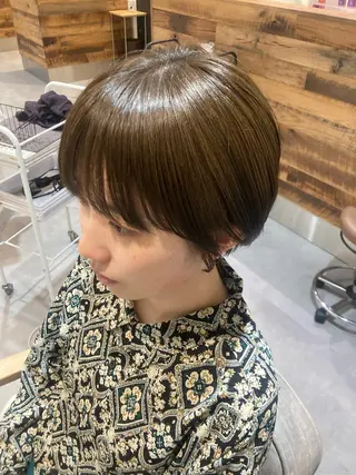 ショート ニュアンスパーマ☆ 中村隆寛のヘアスタイル