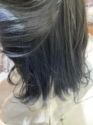 ミディアム カラー BLENDby happiness所属・KAORU/絹髪 /髪質改善/奈良のヘアスタイル