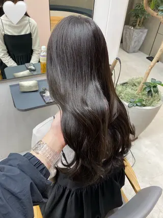 ロング カラー blink所属・暖色/ブラウン/ 透明感/ゆうかのヘアスタイル