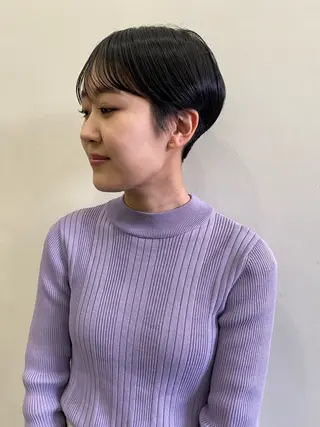 ショート sea's所属・ヒラカホ/矢場町/ ブリーチ/似合わせのヘアスタイル