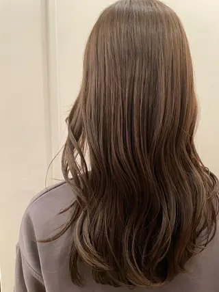 カラー 七ﾂ星＋所属・ストレートモデル募集 momokaのヘアスタイル