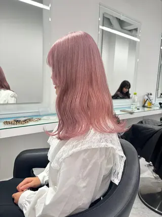 ロング カラー 💖ミルクティー💖 あかり💖のヘアスタイル