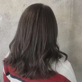 ロング カラー にった みずきのヘアスタイル