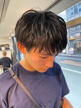 メンズ 米元 春奈のヘアスタイル