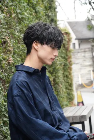 ショート パーマ メンズ 11.12月限定割引 fifth前比嘉💥のヘアスタイル
