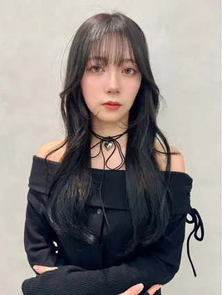 ロング レイヤー×韓国 🇰🇷鈴木啓太のヘアスタイル