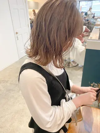 ミディアム fit stand所属・fit stand /HIIRAGIのヘアスタイル