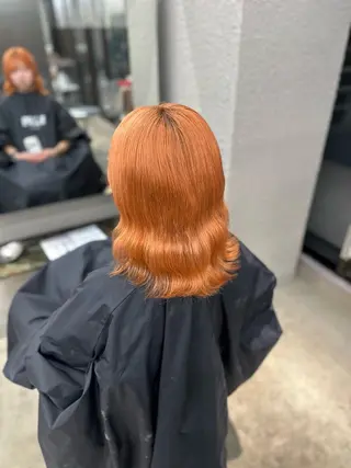 カラー PELE SAKAE hanaka♡のヘアスタイル