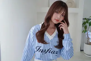 ロング ANGELICA 近鉄奈良店のヘアスタイル