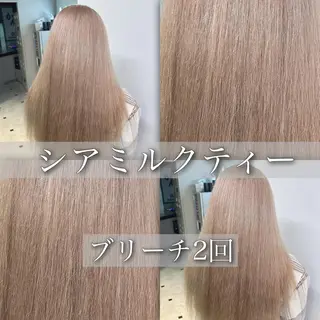 ロング カラー 🪄池袋ハイトーン 🪄ブリーチカラーのヘアスタイル