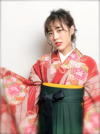 ヘアアレンジ 乳井 悠香のヘアスタイル