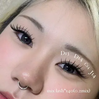 マツエク・マツパ aileen .のマツエク・マツパデザイン