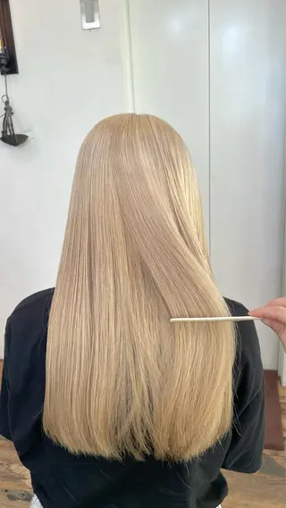 ロング 坂本 菜摘のヘアスタイル