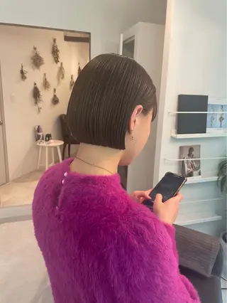 ショート カラー KIJI所属・haruka/ ハイトーンのヘアスタイル