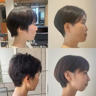 ショート 🌈ご予約リクエスト 📩ください⭐️のヘアスタイル