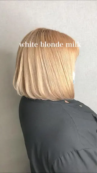 ミディアム カラー Selenehair 三条本店のヘアスタイル