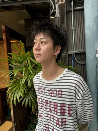 パーマ メンズ 松村明門/メンズ カット/メンズパーマのヘアスタイル