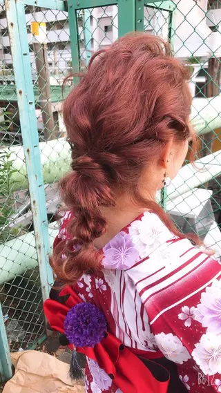 ヘアアレンジ ✁完全個室✁永野 晴のヘアスタイル