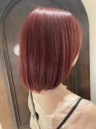 ミディアム レイヤー/艶カラー 韓国/石戸谷海斗のヘアスタイル