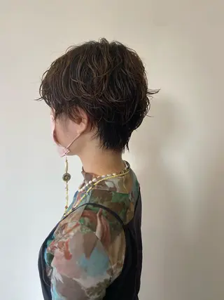 ショート パーマ パーマ特化美容師 mikuのヘアスタイル