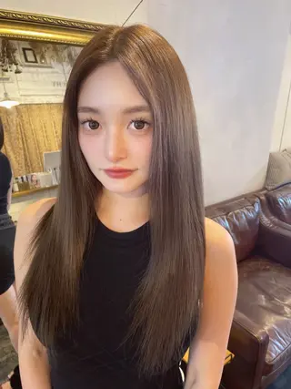 ロング カラー beauty studio M.O.D TOKYO所属・MAMI /暖色カラーのヘアスタイル