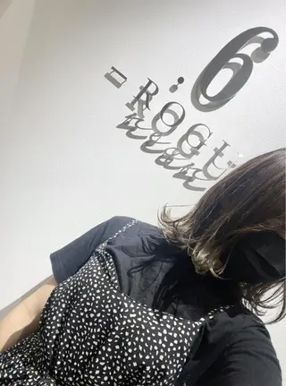 ミディアム カラー 柿本拓【全席完全個室 ログネオン】のヘアスタイル