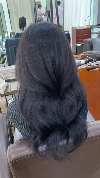 ロング カラー kahona/カラー /縮毛矯正/銀座のヘアスタイル