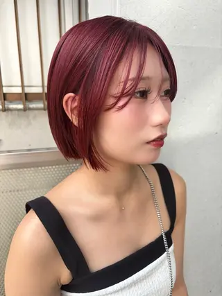 ショート 🍑おおしまくるみ 🍑暖色colorのヘアスタイル