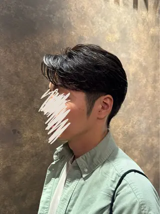 メンズ 矢津田 侑のヘアスタイル