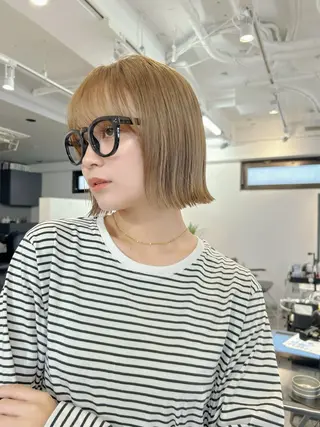 ショート 大人レイヤー/美髪 縮毛矯正taigaのヘアスタイル