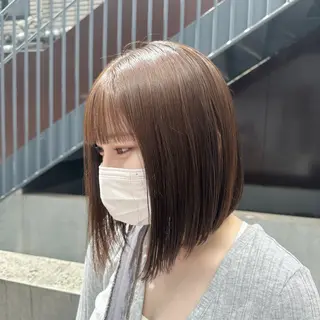 カラー 安丸 結夏のヘアスタイル