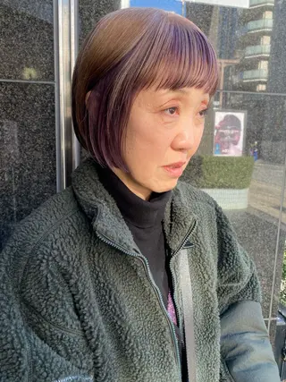 ショート sea's所属・ヒラカホ/矢場町/ ブリーチ/似合わせのヘアスタイル