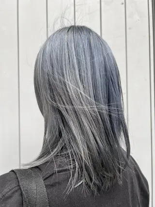 ミディアム 藤田 翔のヘアスタイル