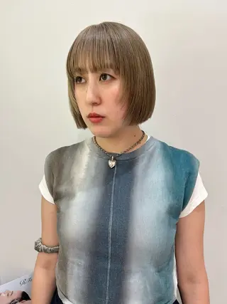 ショート カラー お顔まわりカット/ 耳ツボジュエリー🍑のその他イメージ