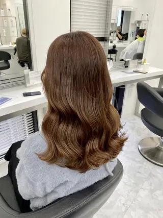 カラー 透明感韓国ヘア💍 横浜UNITED♡のヘアスタイル