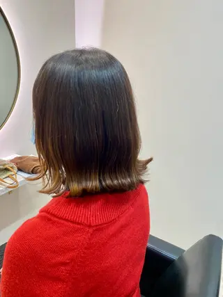 ミディアム 韓国🇰🇷艶髪 ケアカラーSHURIのヘアスタイル